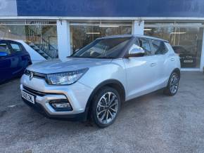 SsangYong Tivoli 1.6 Ultimate 5dr Auto - NAV - BLUETOOTH - CAMERA - H/LEATHER Hatchback Petrol Silver at CSG Motor Company Chalfont St Giles