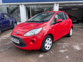 Ford Ka 1.2 Edge 3dr [Start Stop] - FSH - BLUETOOTH - AIR CON Hatchback Petrol Red at CSG Motor Company Chalfont St Giles