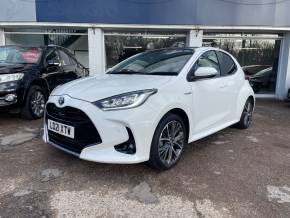 Toyota Yaris 1.5 Hybrid Excel 5dr CVT - SUNROON - 1/2 LEATHER -  PARKING SENSORS Hatchback Petrol / Electric Hybrid White at CSG Motor Company Chalfont St Giles