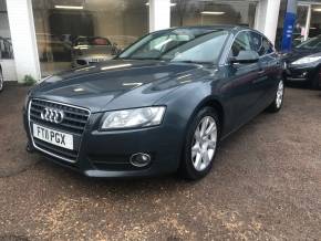 Audi A5 2.0 TDI 143 SE 5dr Multitronic - TECH PACK - FSH - H/LEATHER - PARKING SENORS Hatchback Diesel Grey at CSG Motor Company Chalfont St Giles