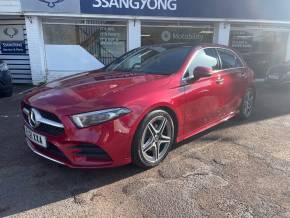 Mercedes-Benz A Class A180 1.3 Amg Line Premium Plus -  SUNROOF - ELECTRIC SEATS - SAT NAV -  CAMERA - BLUETOOTH Hatchback Petrol Red at CSG Motor Company Chalfont St Giles