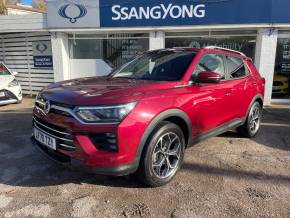 SsangYong Korando 1.5 Ventura 5dr Auto - HEATED AND COOLED SEATS - CAR PLAY - CAMERA Estate Petrol Cherry Red at CSG Motor Company Chalfont St Giles