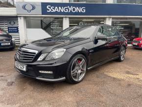 Mercedes-Benz E Class 6.2 E63 4dr Auto - FSH £17590 OPTIONS- AMG CARBON PERFORMANCE PACK Saloon Petrol Black at CSG Motor Company Chalfont St Giles