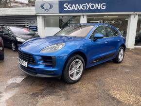 Porsche Macan 3.0 S 5dr PDK - £18111 OPTIONS - PAN ROOF -  BOSE - CAMERA -1 OWNER Estate Petrol Sapphire Blue at CSG Motor Company Chalfont St Giles