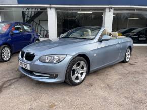 BMW 3 Series 2.0 320d SE 2dr Step Auto - H/LEATHER - PARKING SENSORS - FSH Convertible Diesel Blue Water Metallic at CSG Motor Company Chalfont St Giles