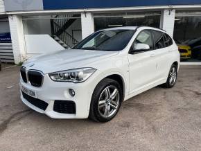BMW X1 2.0 xDrive 20d M Sport 5dr Step Auto - FBMWSH - H/LEATHER - PDC - NAV Estate Diesel Alpine White at CSG Motor Company Chalfont St Giles