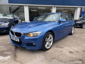 BMW 3 Series 2.0 320d M Sport 5dr [Business Media] - FSH - NAV - PARKING SENSORS -  LEATHER - CRUISE- BLUETOOTH Estate Diesel Blue at CSG Motor Company Chalfont St Giles