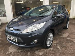 Ford Fiesta 1.4 Titanium 5dr - ELECTRIC FOLDING MIRRORS - FSH - AIR CON Hatchback Petrol Grey at CSG Motor Company Chalfont St Giles