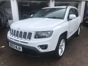 Jeep Compass 2.4 Limited 5dr CVT Auto - HEATED LEATHER - BLUETOOTH - FSH Estate Petrol White at CSG Motor Company Chalfont St Giles
