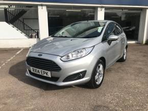 Ford Fiesta 1.0 EcoBoost Zetec 5dr Powershift -  FSH - AIR CON - ALLOYS - Hatchback Petrol Silver at CSG Motor Company Chalfont St Giles
