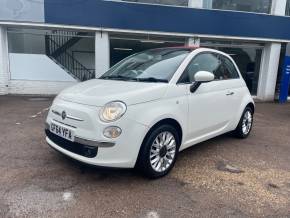 Fiat 500 0.9 TwinAir 105 Lounge 2dr - FSH - Convertible Petrol White at CSG Motor Company Chalfont St Giles