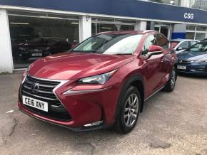 Lexus Nx 300h 2.5 Luxury 5dr CVT - NAV - H/LEATHER - FSH - PDC Estate Petrol / Electric Hybrid Red at CSG Motor Company Chalfont St Giles