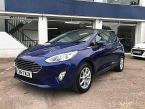 Ford Fiesta 1.1 Zetec 3dr -  LOW INSURANCE - APPLE CAR PLAY - AIR CON Hatchback Petrol Blue at CSG Motor Company Chalfont St Giles