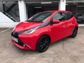 Toyota Aygo 1.0 VVT-i X-Style 5dr - CLIMATE - CRUISE  - BLACK - ALLOYS Hatchback Petrol Red at CSG Motor Company Chalfont St Giles