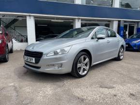 Peugeot 508 2.2 HDi 200 GT 4dr Auto - FSH - H/LEATHER - CLIMATE CONTROL - HEAD UP DISPLAY Saloon Diesel Silver at CSG Motor Company Chalfont St Giles