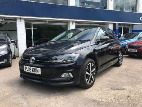 Volkswagen Polo 1.0 TSI 95 Beats 5dr - APPLE CAR PLAY - FRONT AND REAR PARKING SENSORS - AIR CON - ALLOYS Hatchback Petrol Black at CSG Motor Company Chalfont St Giles