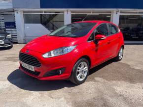 Ford Fiesta 1.5 TDCi Zetec 5dr - OWNER - FSH - ZERO TAX -H./SCREEN Hatchback Diesel Red at CSG Motor Company Chalfont St Giles