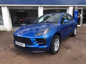 Porsche Macan 3.0 S 5dr PDK - 1 OWNER - FFSH - PAN ROOF - CAMERA Estate Petrol Sapphire Blue Metallic at CSG Motor Company Chalfont St Giles