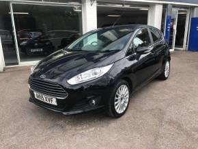 Ford Fiesta 1.0 EcoBoost Titanium 5dr - CONVENIENCE PACK -  BLUETOOTH - ELECTRIC FOLDING MIRRORS Hatchback Petrol Black at CSG Motor Company Chalfont St Giles